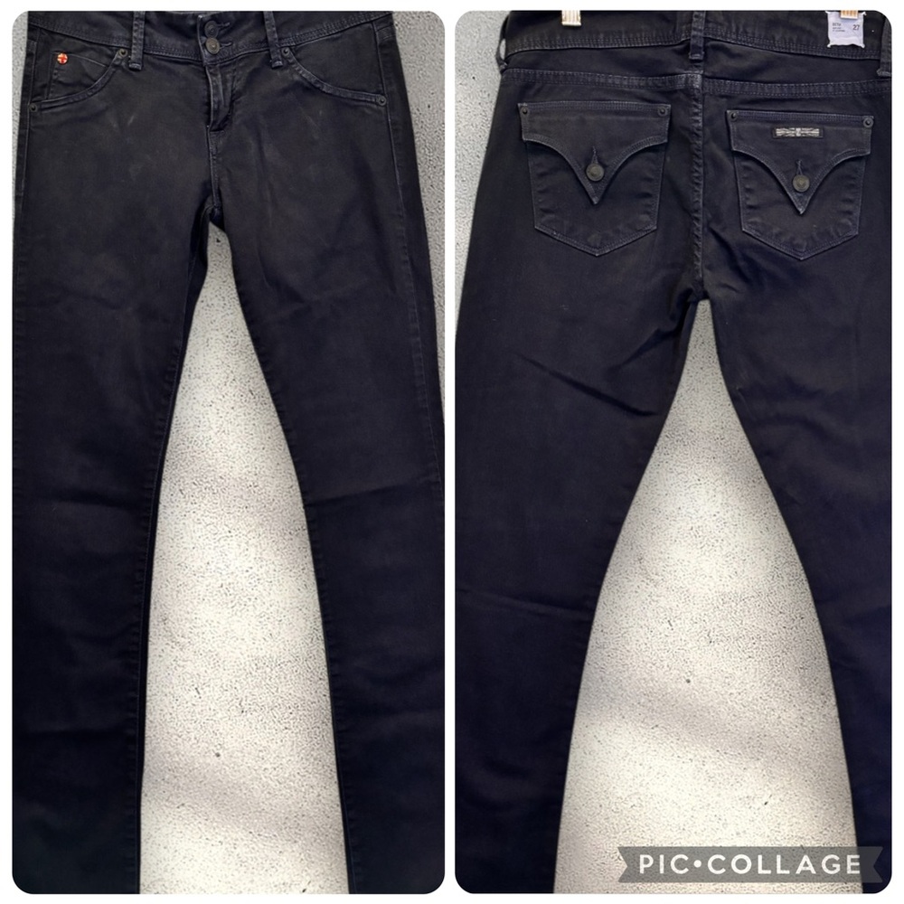 Hudson Signature Women's Dark Wash Baby Bootcut Beth Jean Sz 27/33 Original FIT